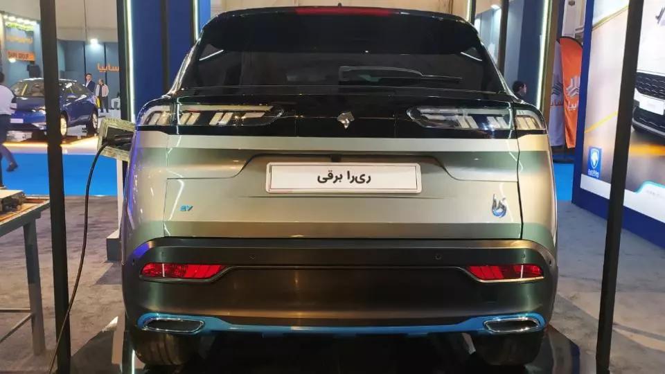 ماشین برقی ایران خودرو معرفی شد !