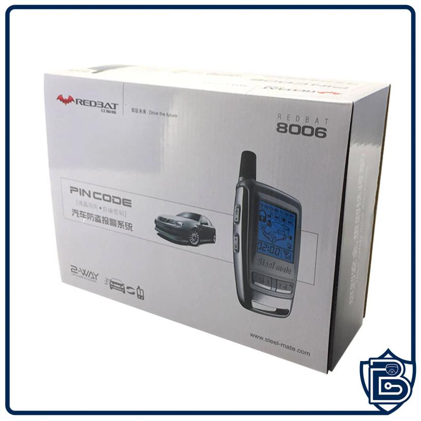 خرید دزدگیر خودرو استیل میت مدل ردبت 8006