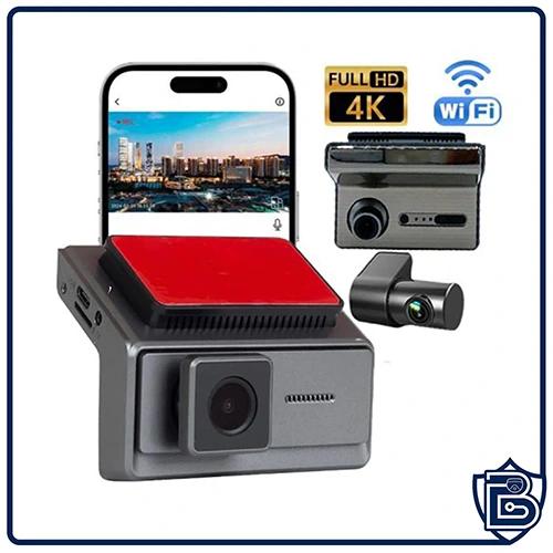 دوربین ثبت وقایع 3 دوربینه Q7 WIFI 4k